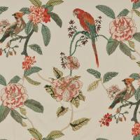 Birds of paradise_Tapestry_Flat